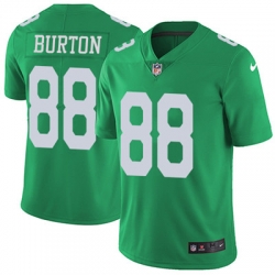 Nike Eagles #88 Trey Burton Green Youth Stitched NFL Limited Rush Jersey