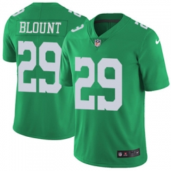 Youth Nike Eagles #29 LeGarrette Blount Green Stitched NFL Limited Rush Jersey