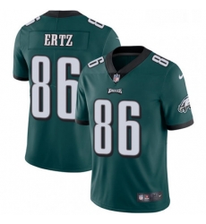 Youth Nike Philadelphia Eagles 86 Zach Ertz Midnight Green Team Color Vapor Untouchable Limited Player NFL Jersey