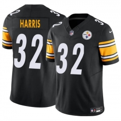 Men Pittsburgh Steelers 32 Franco Harris Black 2024 F U S E Alternate Vapor Untouchable Limited Stitched Jersey