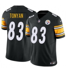 Men Pittsburgh Steelers  83 Robert Tonyan Black 2026 F U S E  Vapor Limited Stitched Football Jersey