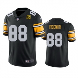 Men Pittsburgh Steelers 88 Pat Freiermuth Black 2023 50th Anniversary Vapor Untouchable Limited Jersey