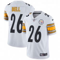 Mens Nike Pittsburgh Steelers 26 LeVeon Bell White Vapor Untouchable Limited Player NFL Jersey