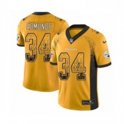 Mens Nike Pittsburgh Steelers 43 Troy Polamalu Limited Black Therma Long Sleeve NFL Jersey