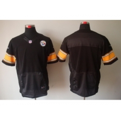 Nike Pittsburgh Steelers Blank Black Elite NFL Jersey