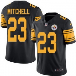 Nike Steelers #23 Mike Mitchell Black Mens Stitched NFL Limited Rush Jersey