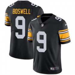 Nike Steelers #9 Chris Boswell Black Alternate Mens Stitched NFL Vapor Untouchable Limited Jersey