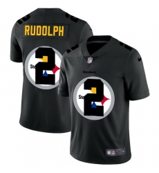 Pittsburgh Steelers 2 Mason Rudolph Men Nike Team Logo Dual Overlap Limited NFL Jersey Black