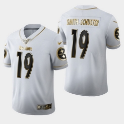 Steelers 19 JuJu Smith Schuster White 100th Season Vapor Untouchable Limited Jersey