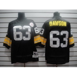 nfl pittsburgh steelers 63 dawson black throwback