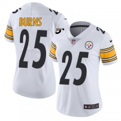 Nike Steelers #25 Artie Burns White Womens Stitched NFL Vapor Untouchable Limited Jersey