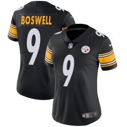 Nike Steelers #9 Chris Boswell Black Team Color Womens Stitched NFL Vapor Untouchable Limited Jersey