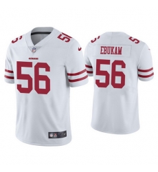 Men San Francisco 49ers 56 Samson Ebukam White Vapor Limited Jersey