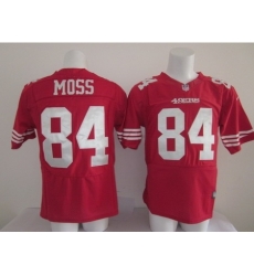 Nike San Francisco 49ers 84 Randy Moss Elite red NFL Jersey