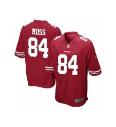 Nike San Francisco 49ers 84 Randy Moss red Game NFL Jersey