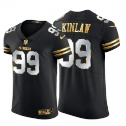 San Francisco 49ers 99 Javon Kinlaw Men Nike Black Edition Vapor Untouchable Elite NFL Jersey