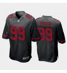 men javon kinlaw san francisco 49ers black game jersey 