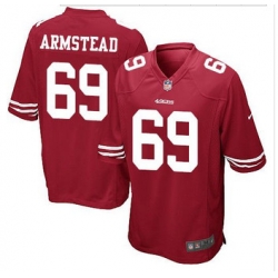 Youth NEW San Francisco 49ers #69 Arik Armstead Red Team Color Stitched NFL Elite Jersey