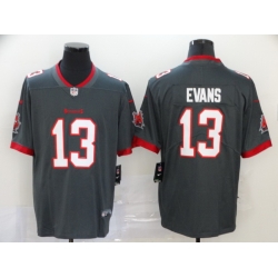 Nike Buccaneers 13 Mike Evans Gray New 2020 Vapor Untouchable Limited Jersey