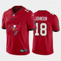 Nike Buccaneers 18 Tyler Johnson Red Team Big Logo Vapor Untouchable Limited Jersey