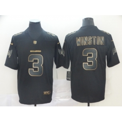 Nike Buccaneers 3 Jameis Winston Black Gold Vapor Untouchable Limited Jersey