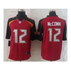 Nike Tampa Bay Buccaneers 12 Josh McCown Red limited NFL Jersey