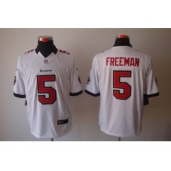 Nike Tampa Bay Buccaneers 5 Josh Freeman White Limited NFL Jersey