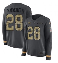 Women Nike Buccaneers #28 Vernon Hargreaves III Anthracite Salute to