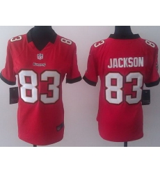 Women Nike Tampa Bay Buccaneers 83 Vincent Jackson Red NFL Jerseys