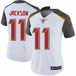 Womens Nike Tampa Bay Buccaneers 11 DeSean Jackson White Vapor Untouchable Limited Player NFL Jersey