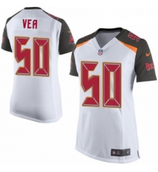 Womens Nike Tampa Bay Buccaneers 50 Vita Vea Game White NFL Jersey