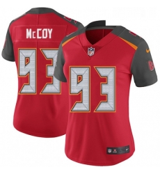 Womens Nike Tampa Bay Buccaneers 93 Gerald McCoy Elite Red Team Color NFL Jersey