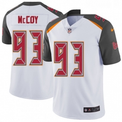 Youth Nike Tampa Bay Buccaneers 93 Gerald McCoy White Vapor Untouchable Limited Player NFL Jersey