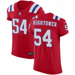 Mens Nike New England Patriots 54 Donta Hightower Red Alternate Vapor Untouchable Elite Player NFL Jersey