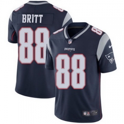 Nike Patriots #88 Kenny Britt Navy Blue Team Color Mens Stitched NFL Vapor Untouchable Limited Jersey