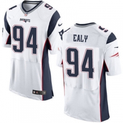 Nike Patriots #94 Kony Ealy White Mens Stitched NFL Elite Jersey