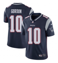 Nike Patriots #10 Josh Gordon Navy Blue Team Color Youth Stitched NFL Vapor Untouchable Limited Jersey