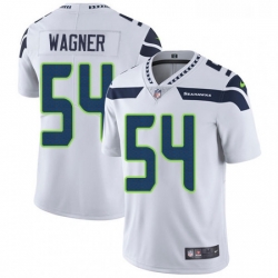 Mens Nike Seattle Seahawks 54 Bobby Wagner White Vapor Untouchable Limited Player NFL Jersey