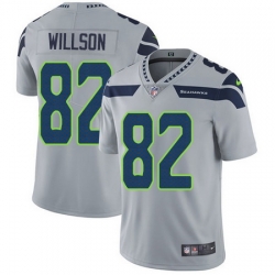 Nike Seahawks #82 Luke Willson Grey Alternate Mens Stitched NFL Vapor Untouchable Limited Jersey