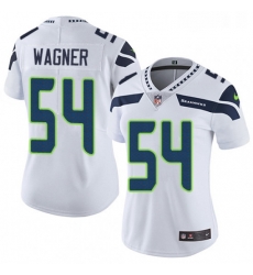 Womens Nike Seattle Seahawks 54 Bobby Wagner Elite White NFL Jersey