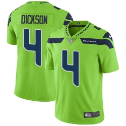 Youth Nike Seahawks 4 Michael Dickson Green Stitched NFL Limited Rush Jersey