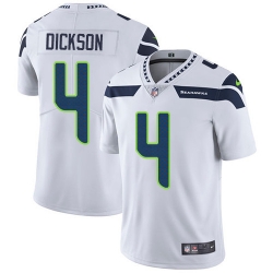 Youth Nike Seahawks 4 Michael Dickson White Stitched NFL Vapor Untouchable Limited Jersey