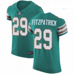 Mens Nike Miami Dolphins 29 Minkah Fitzpatrick Aqua Green Alternate Vapor Untouchable Elite Player NFL Jersey