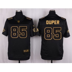 Nike Dolphins #85 Mark Duper Black Mens Stitched NFL Elite Pro Line Gold Collection Jersey