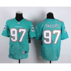 nike nfl jerseys miami dolphins 97 phillips green[Elite]