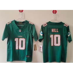 Women Miami Dolphins 10 Tyreek Hill Aqua F U S E Vapor Untouchable Stitched Jersey  Women Miami Dolphins 10 Tyreek Hill Aqua F U S E Vapor Untouchable Stitched Jersey