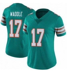 Women's Miami Dolphins #17 Jaylen Waddle Vapor Untouchable Stitched Jersey