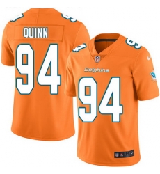 Nike Dolphins #94 Robert Quinn Orange Youth Stitched NFL Limited Rush Jersey