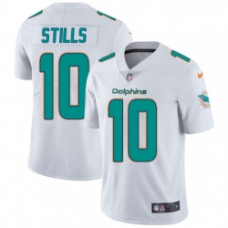 Youth Nike Miami Dolphins 10 Kenny Stills Elite White NFL Jersey