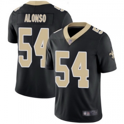 Men New Orleans Saints 54 Kiko Alonso Black Vapor Untouchable Limited Jersey